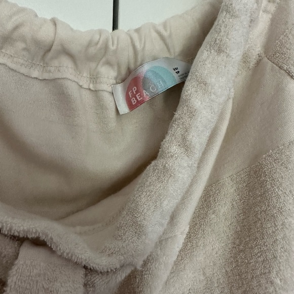 - Free People Beach Free-Est Island Terry Wide Leg Pants - Picture 6 of 6